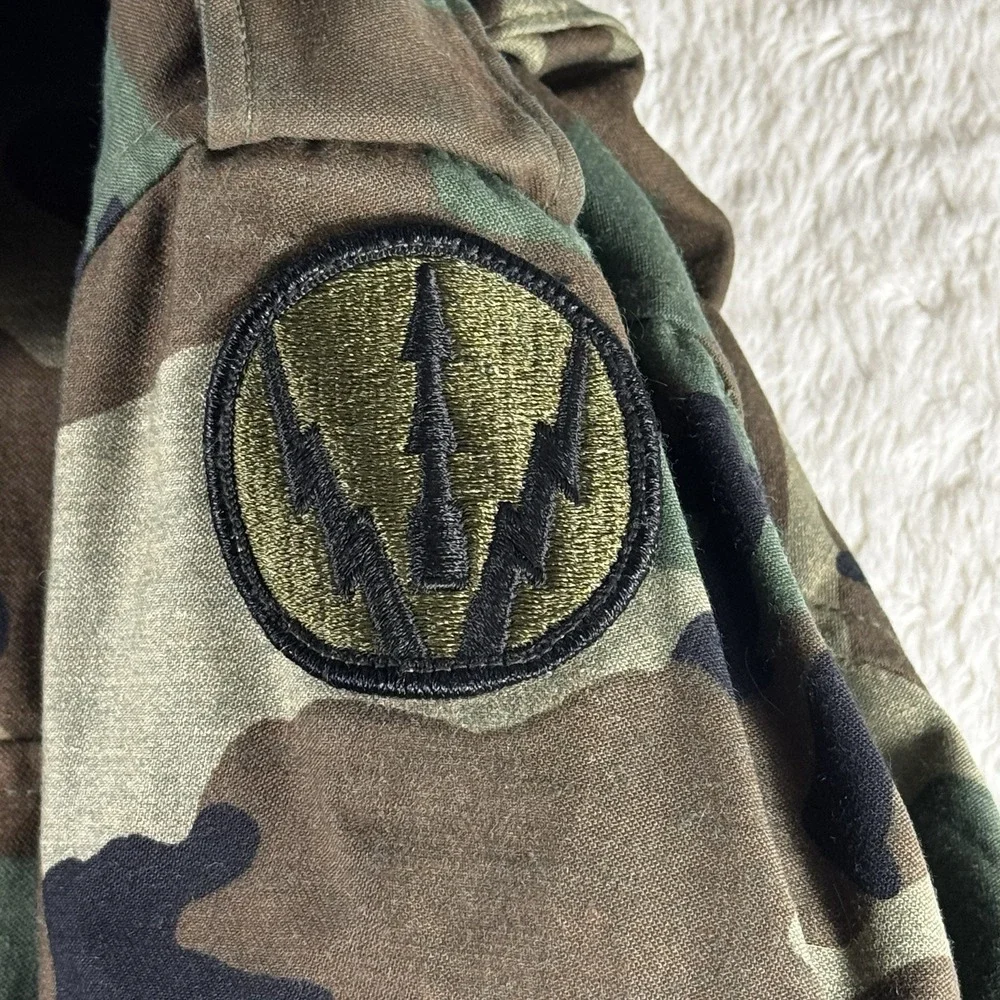 USGI M-65 Field Jacket Medium Regular Woodland Camo BDU Cold Weather